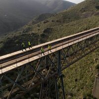 El Camino del Hierro, ingeniería ferroviaria recuperada para senderistas exigentes