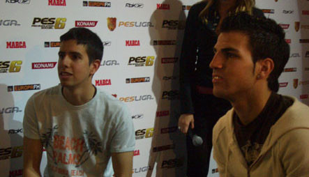 Hemos estado en la presentación de PESLIGA 07 con Cesc Fábregas