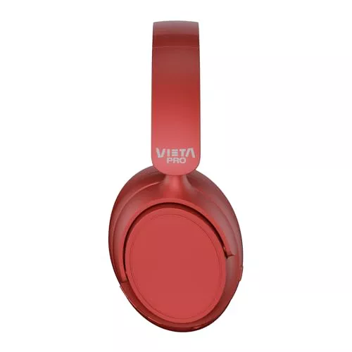 Vieta Pro Auricular Diadema Silence 3, Bluetooth 5.4, cancelación Activa de Ruido, Entrada Aux-in, micrófono Incluido, función Dual Pairing, Diadema Ajustable. Batería de hasta 50 Horas.