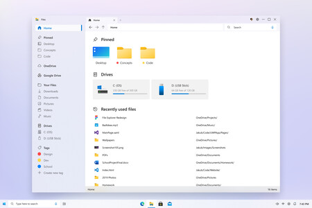 Este diseño conceptual del Explorador de Windows 10 es uno de los mejores que verás, y existe una forma de usar algo parecido