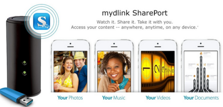 D-Link lanza mydlink SharePort, una nube doméstica para sus routers 11AC