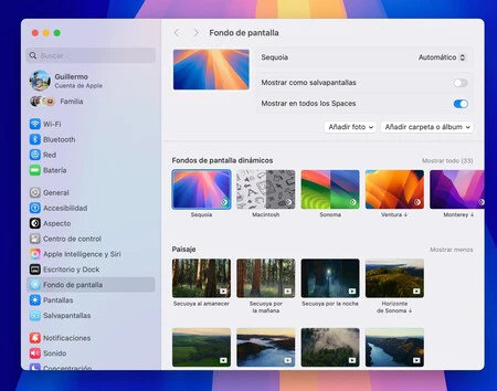 macOS Sequoia の新しい壁紙
