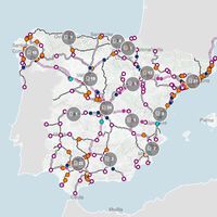Renfe ya tiene su propio Flightradar de los trenes. Así puedes ver el mapa de la larga y media distancia en España