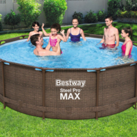 Refréscate durante la ola de calor con esta piscina tubular de PVC ahora con una gran rebaja en Leroy Merlin