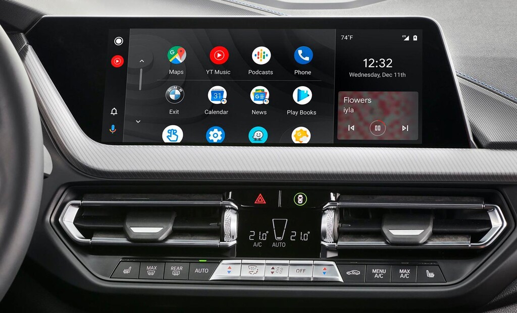 Así es la nueva interfaz de Android Auto: más botones, diseño refinado y nuevos fondos de pantalla