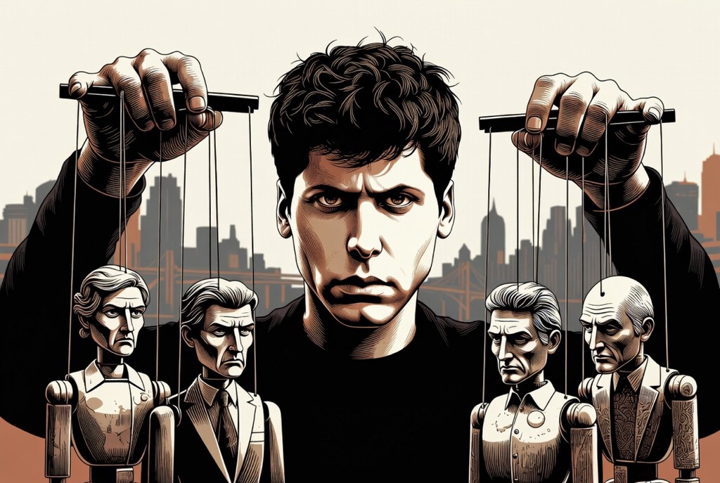 Sam Altman dice que le aterroriza un mundo donde las empresas de IA se crean más poderosas que el gobierno. Es justo lo que está construyendo