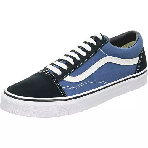 Vans Old Skool (Suede/Canvas), Zapatillas Deportivas Unisex Adulto, Azul Nautico, 39 EU