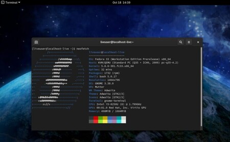 Ya está disponible Fedora 33 con Btrfs como nuevo sistema de archivos, fondo animado y nuevas funciones para conservar recursos