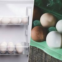 Tu nevera tiene un compartimento diseñado para los huevos en la puerta. Es el peor lugar posible para guardarlos