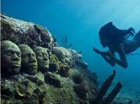Guatemala: Esculturas artísticas bajo el agua