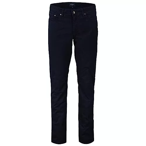Hackett London Pantalones Core 5PKT Trinity para Hombre, Azul (Azul Marino), 28W/28L, Azul (Marino), 28W x 28L