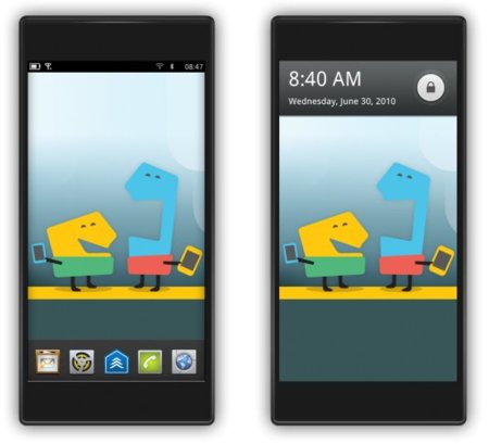 Las primeras imágenes de MeeGo para teléfonos móviles