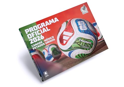 Programa Oficial FIFA World Cup 2026 | Editorial Leto | Producto Licenciado Federación Mexicana de Fútbol