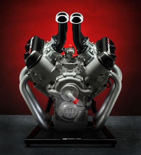 Motus, motor V4 GDI