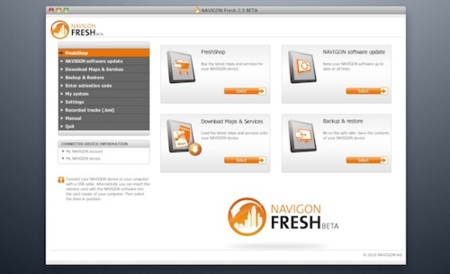Navigon lanzará una versión de Fresh (su gestor de mapas) para Mac OS X