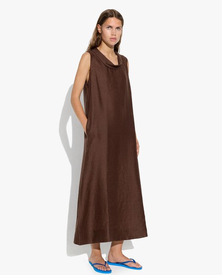 vestido lino