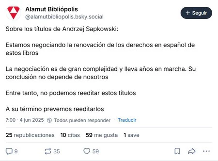 Alamut Bibliópolis The Witcher