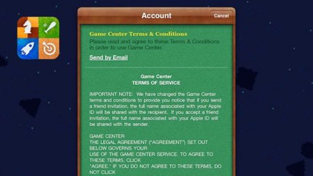Apple modifica Game Center para utilizar los nombres reales en las invitaciones