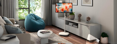 Hisense S6 FollowMe, así es la primera pantalla 4K táctil que rueda a tu lado como un robot doméstico 