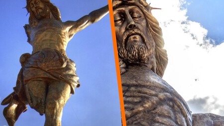 La historia del Cristo Roto de Aguascalientes: la escultura de 28 metros que solo puedes visitar por agua