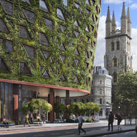 Citicape House, el hotel "vegetal" que ayudará a descontaminar Londres