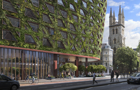 Citicape House, el hotel "vegetal" que ayudará a descontaminar Londres