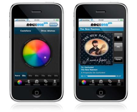 Rockola.fm combina sus dos aplicaciones para iPhone / iPod touch en una nueva, gratuita