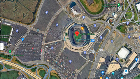 Metlife Stadium en Google Maps
