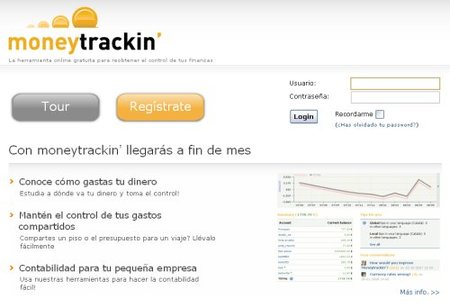 Moneytrackin', controla tus gastos desde cualquier lugar
