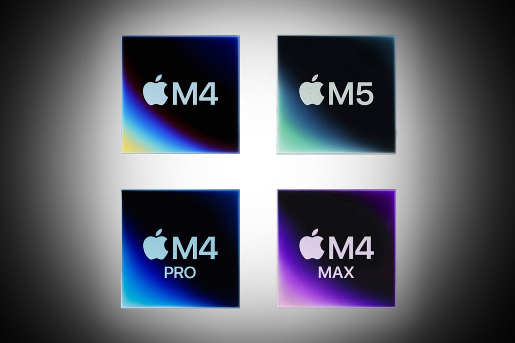 Quién es quién en la nueva gama de chips de Apple: M5 vs M4, M4 Pro y M4 Max Quién es quién en la nueva gama de chips de Apple: M5 vs M4, M4 Pro y M4 Max