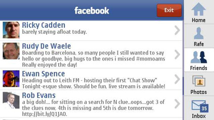 Facebook para S60 5ª edición