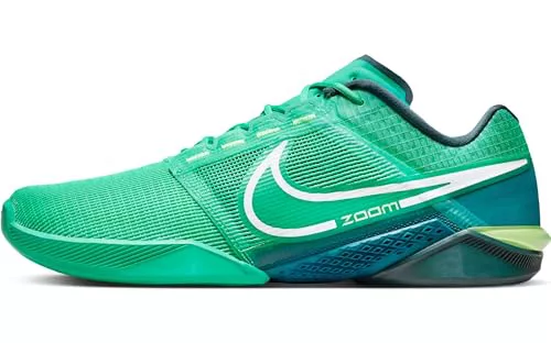 Nike Zoom Metcon Turbo 2, Bajo Hombre, Clear Jade/White-Geode Teal-Deep Jungle, 46 EU