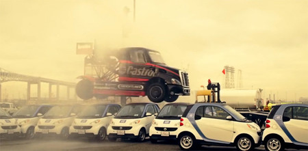 Mike Ryan y su particular gymkhana "a lo bestia"