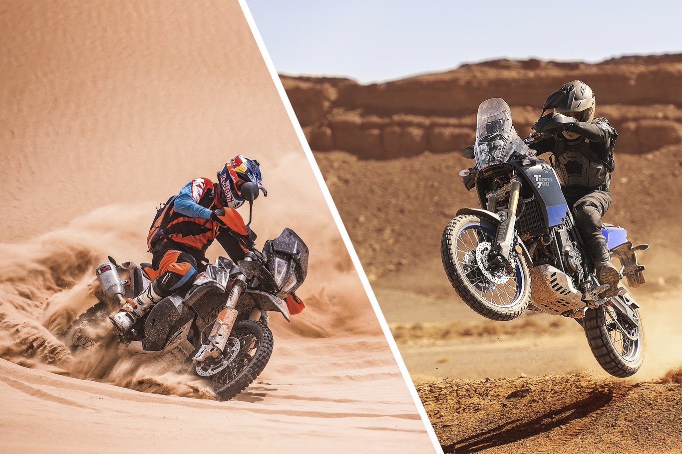 Yamaha XTZ700 Ténéré vs KTM 790 Adventure R: ¿Qué podemos esperar del renacimiento de las motos trail?