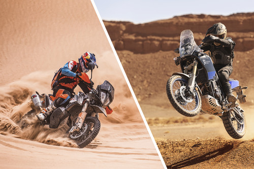 Yamaha XTZ700 Ténéré vs KTM 790 Adventure R: ¿Qué podemos esperar del renacimiento de las motos trail?