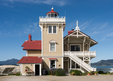 East Brother Light Front View