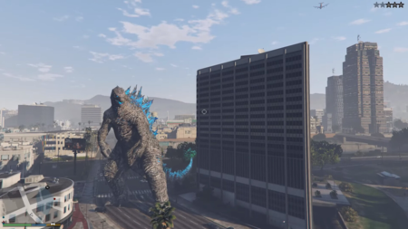 Mod Godzilla GTA V