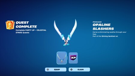 Cuchillas Opalinas Gratis Pico Fortnite Regalo Epic Games
