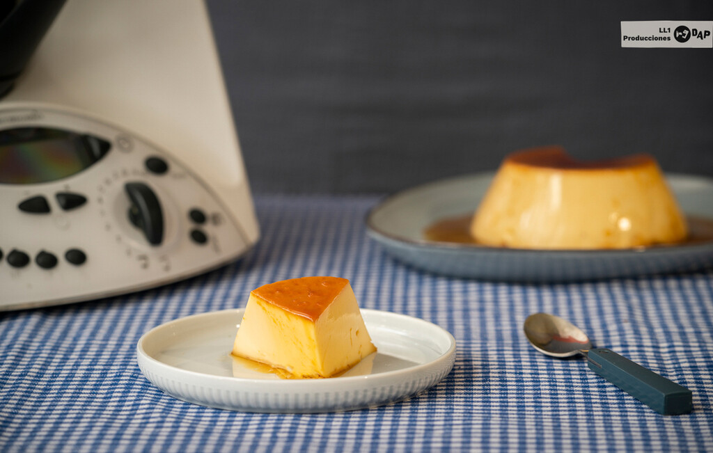 Cómo hacer flan de huevo en Thermomix rápido y casero receta fácil de