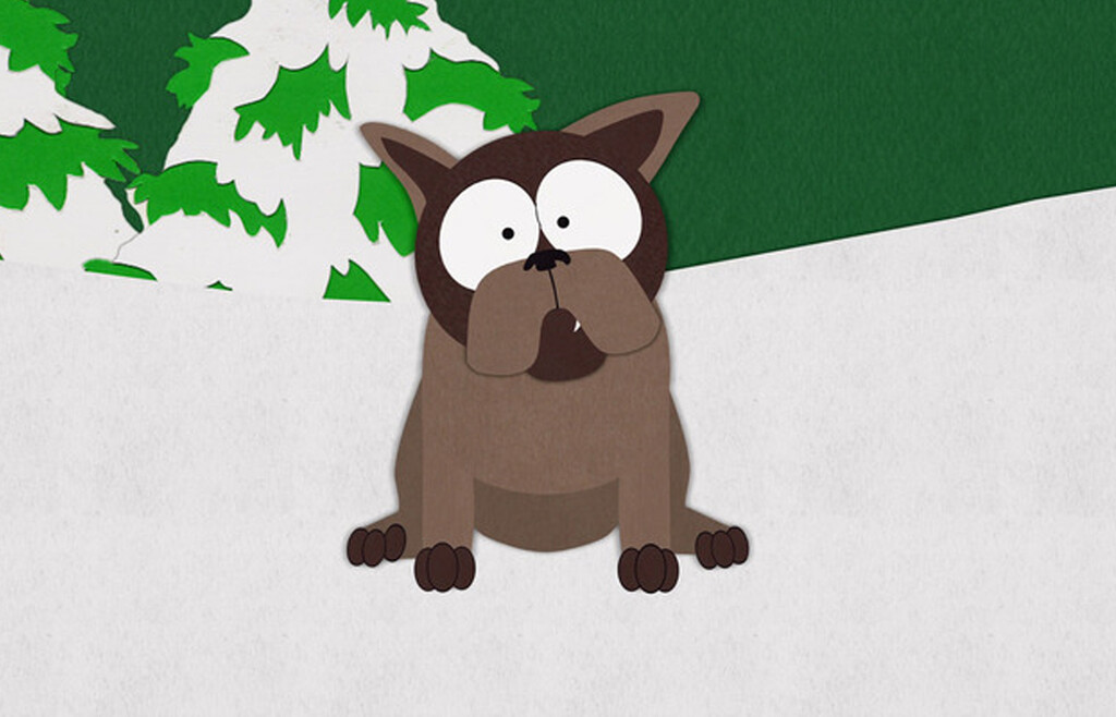 George Clooney quería participar en South Park sea como sea, así que los creadores le dieron un papel idóneo para el actor: un perro homosexual 