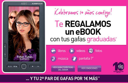 En Alain Afflelou te regalan un ebook con tus gafas graduadas