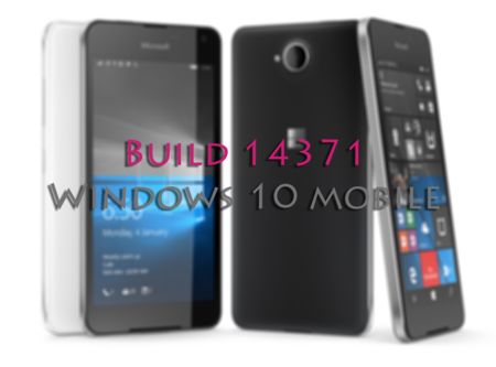 La Build 14371 ya está disponible para Windows 10 Mobile en el anillo rápido