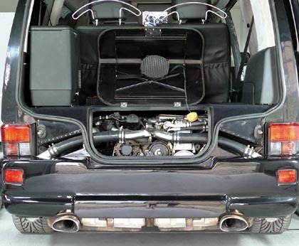 Furgoneta pick-up deportiva: Volkswagen Transporter a 270 km/h