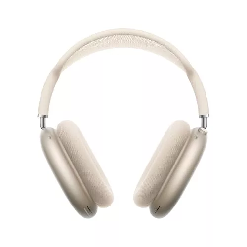 Apple AirPods Max Auriculares inalámbricos de diadema con cancelación activa de ruido de nivel profesional,modo de sonido ambiente,audio espacial personalizado,carga por USB C, Blanco estrella Apple AirPods Max Auriculares inalámbricos de diadema con cancelación activa de ruido de nivel profesional,modo de sonido ambiente,audio espacial personalizado,carga por USB C, Blanco estrella