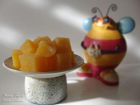 Receta de caramelos de goma de fruta fresca
