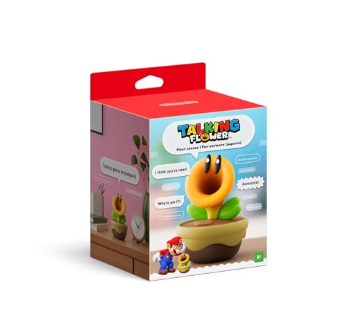 Figura especial Talking Flower - Super Mario Bros Wonder