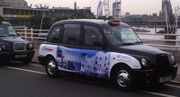 Uruguay en los taxis de Londres 