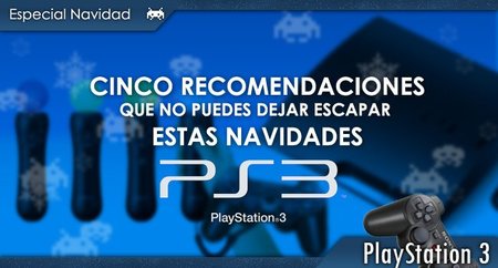 Cinco recomendaciones para PS3 durante estas Navidades