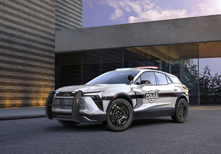 El Chevrolet Blazer EV no solo será para familias, también la policía tendrá una variante exclusiva para patrullar