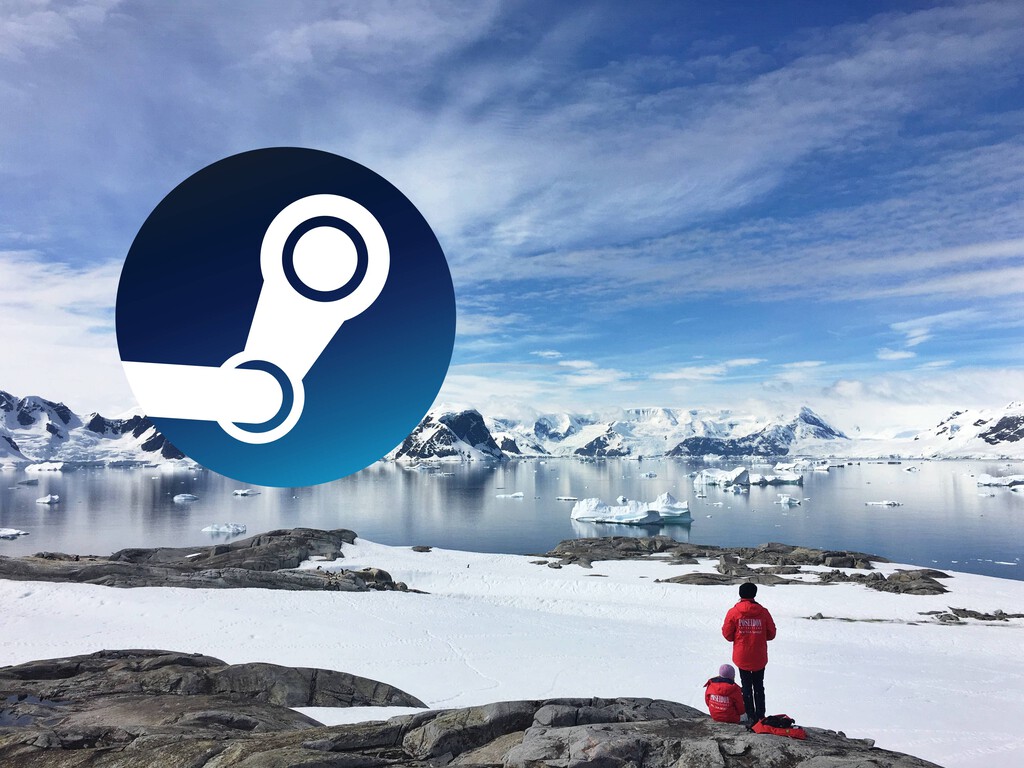 No sabemos quién, pero alguien está jugando en Steam a 18 grados bajo cero y rodeado de nieve en plena Antártida 